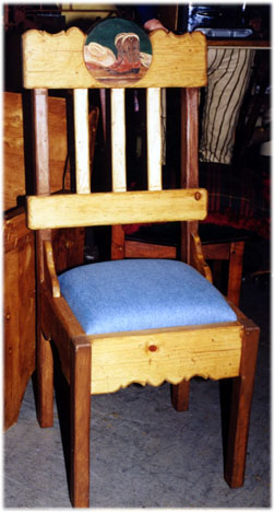JC Schahrer western dinning chair 