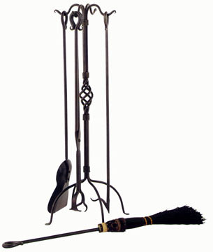  Basketweave Fire Tool Set