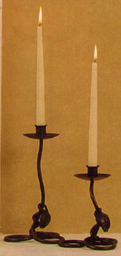 Small Table Leaf Candle Holder # 60704